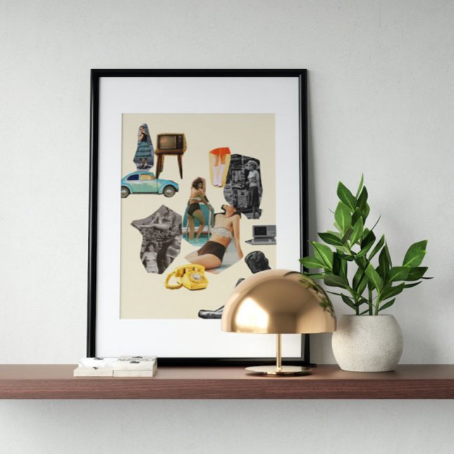 Poster Arte maluca da safra surreal (Criador carregado)