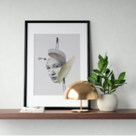 Poster Arte maluca da safra surreal