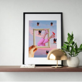 Poster Arte maluca da safra surreal