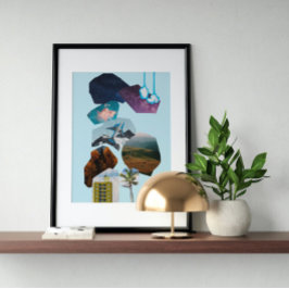 Poster Arte maluca da safra surreal