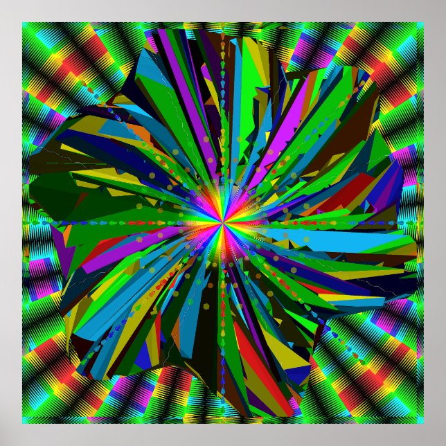 Poster Arte Mandala  (Frente)