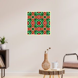 Poster Arte Mandala Sonho Caleidoscópio