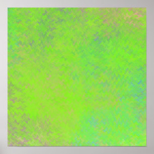 Poster Arte Marmoreada do Verde limão Moderno