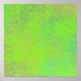 Poster Arte Marmorizada Verde Lima Moderna
