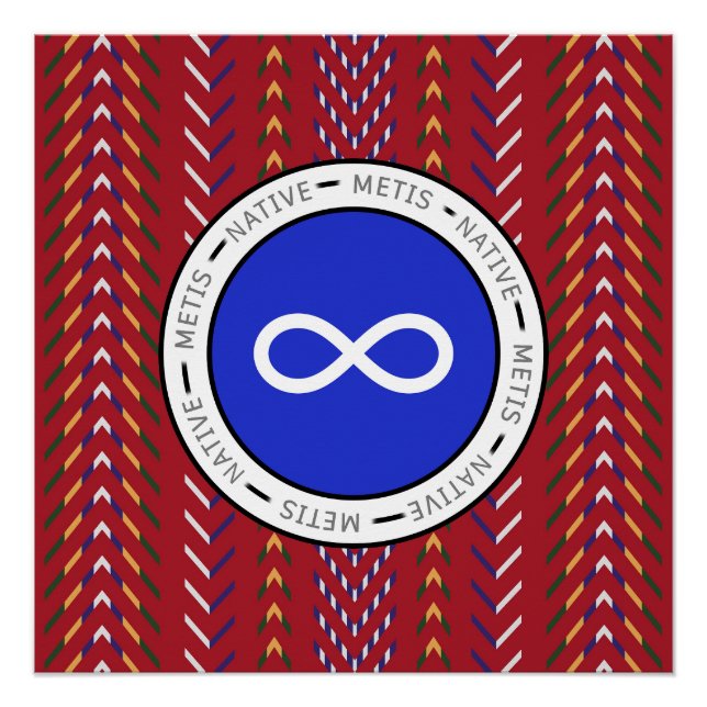 Póster Arte Métis Nativa (Frente)