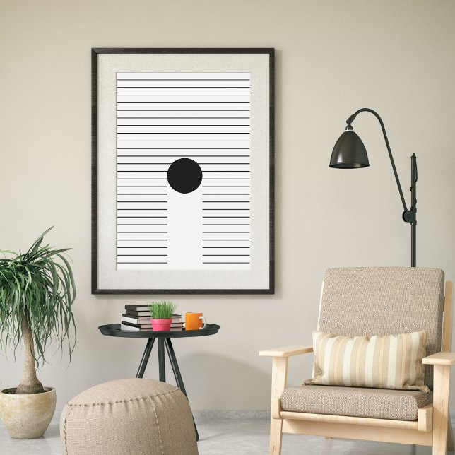 Poster Arte Minimalista Abstrata Contemporânea Moderna (Criador carregado)