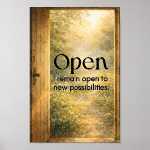 Poster Arte Motivacional para Parede de Escritório em Cas