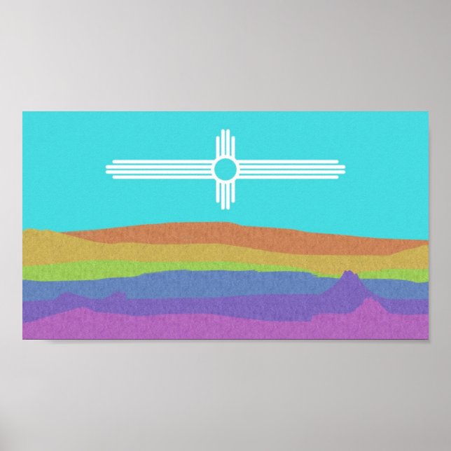 Poster Arte Nativa Americana (Frente)