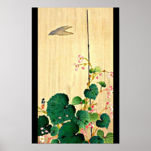 Poster Arte-Ohara japonesa Koson 8 do Poster-Vintage