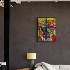 Póster Arte Original Abstrata