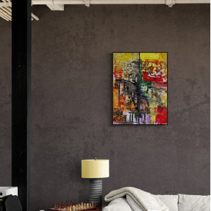 Póster Arte Original Abstrata
