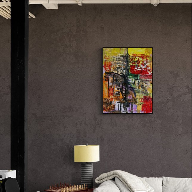 Póster Arte Original Abstrata (Criador carregado)