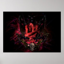 Poster Arte original nº 4 "demônio"