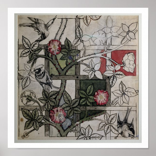 Póster Arte original para design de papel de parede 'Trel (Frente)