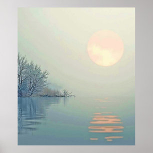 Poster Arte pacífica de inverno