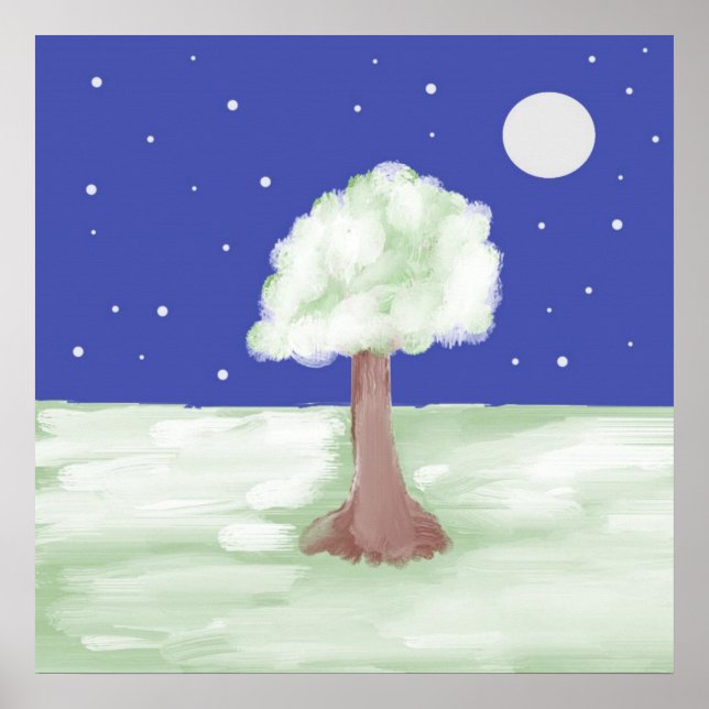 Poster arte paisagística (Frente)