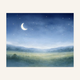 Poster Arte para Parede da Creche Prado ao Luar