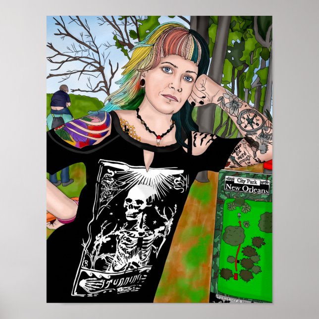 Poster Arte Personalizada | Adicionar a sua arte a isto (Frente)