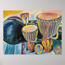 Arte Personalizada Com Djembes