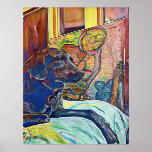 Poster Arte Personalizada Labrador Retriever