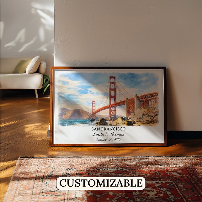 Poster Arte Personalizada para Parede de São Francisco, C (Criador carregado)