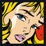 Poster Arte pop de Roy Lichtenst vetorizada e retrabalhad<br><div class="desc">Uma arte de pop vetorizada e retrabalhada de Roy Lichtenstein Poster Anime Cartoon Comic Fiction Manga</div>