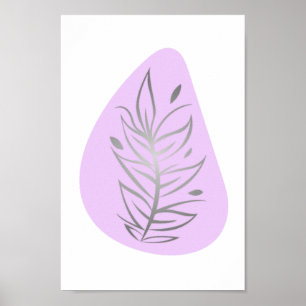 Poster Arte por linha de Abstrato