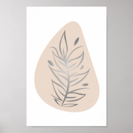 Poster Arte por linha de Abstrato