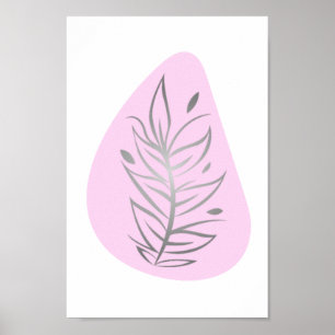 Poster Arte por linha de Abstrato