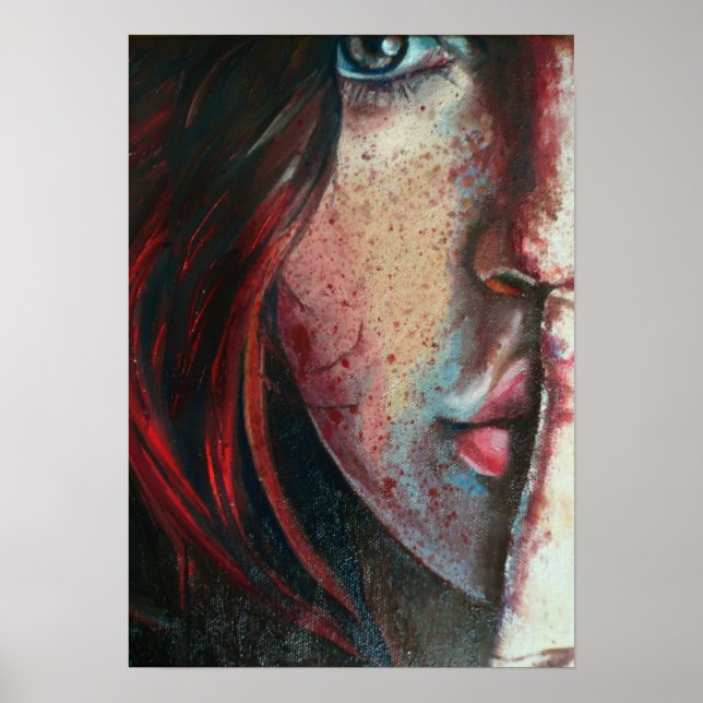 Poster Arte por Sylvia lizarraga: myspace 008 de pintura  (Frente)