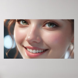 Poster Arte Potpourri  Garota Borrosa