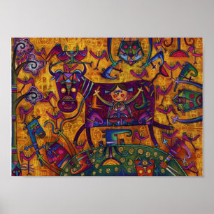 Poster - arte psicadélico