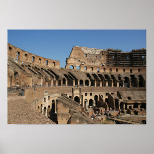 Poster Arte Romana. O Coliseu ou Anfiteatro Flaviano 6