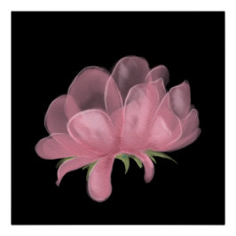 Póster Arte Rosa Flor