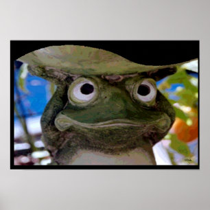 Póster Arte Sapo de Jardim