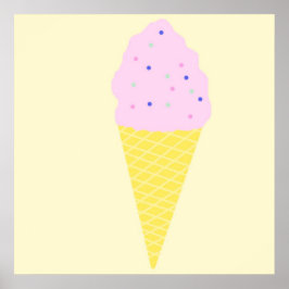 Poster arte sorvete
