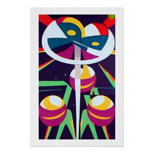 Póster Arte Surrealista de Ken Gage - Peak Kasso