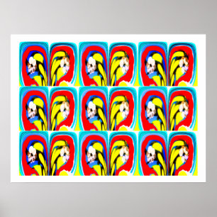 Poster Arte tropical