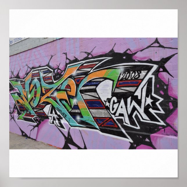 Poster Arte Urbana (Frente)