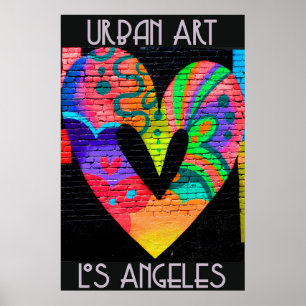 Poster Arte Urbana Legal de Los Angeles California