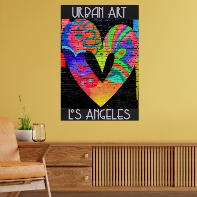 Poster Arte Urbana, Los Angeles, (Sala de Estar 2)