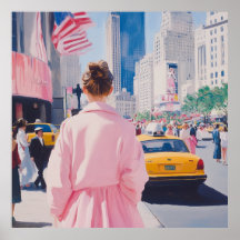 Arte Urbana Vibrante com Charme Clássico de Nova Y