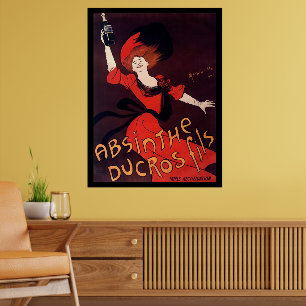 Poster Arte Vintage Absinto Art Nouveau por Leonetto Capp