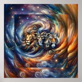 Poster Arte Wall StyledByTrreal Collection Wood Art