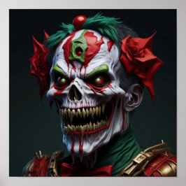 Poster Arte Zombie Gerada por AI