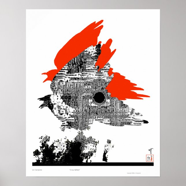 Póster Artefato De Corvo (Frente)