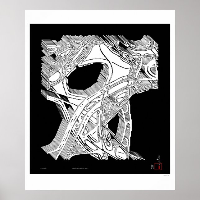 Poster Artefato de Poesia Marciana (Frente)