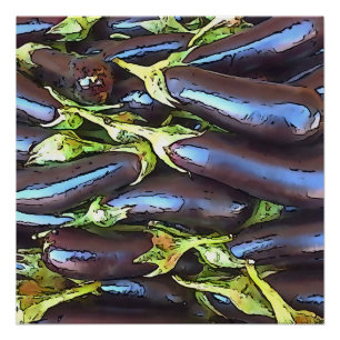 Póster Artes Artísticas - Arte de Contorno Negra