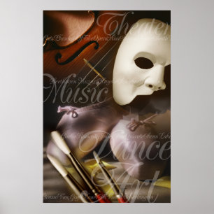 Póster Artes culturais