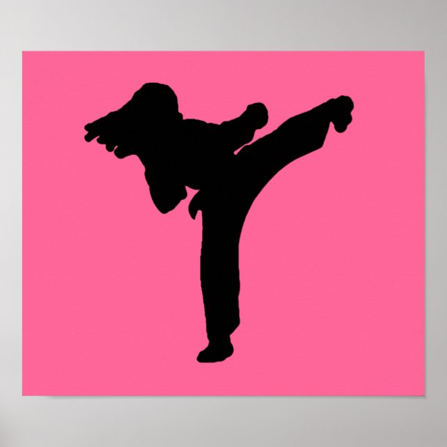Poster Artes marciais (Frente)
